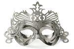 Party Mask - silver "ornament"