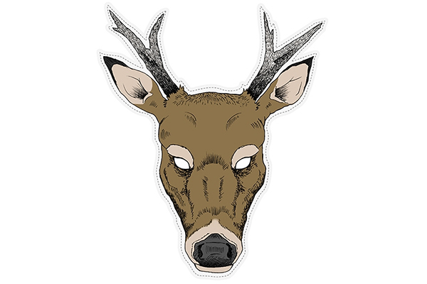 PAPER MASK "deer"