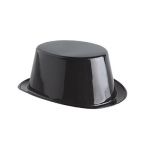 CAPPELLO CILINDRO PLASTICA - NERO