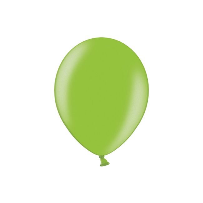 Confezione di 50 palloncini color verdi metalizzati