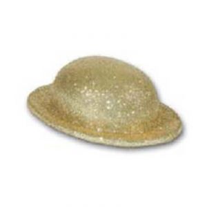 CAPPELLO BOMBETTA - GLITTER ORO