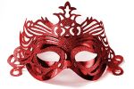 Party Mask - red "ornament"