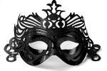 Party Mask - black "ornament"