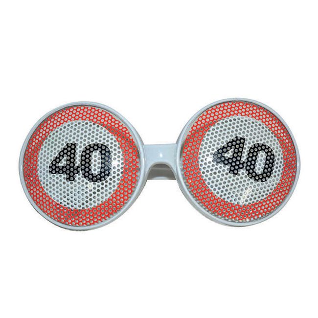 OCCHIALI 40 ANNI, OCCHIALI COMPLEANNO, FESTA 40 ANNI, IDEE, FESTE 40 ANNI, FESTA  COMPLEANNO 40 ANNI, GADGET 40 ANNI