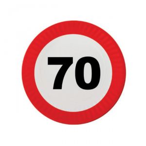 PIATTINI 70 ANNI - TRAFFIC SIGN