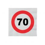 TOVAGLIOLI 70 ANNI - TRAFFIC SIGN