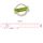 BRACCIALETTO ANTISMARRIMENTO PER BAMBINI - NEON LIME - 14280