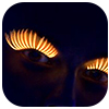 MASCARA FLUO UV