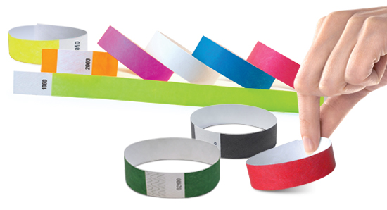 BRACCIALETTI MONOUSO TYVEK
