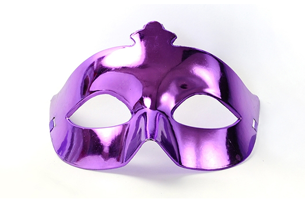 MASCHERA VIOLA METAL