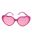 OCCHIALI CUORE - rosa