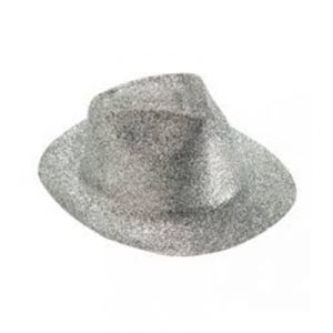 CAPPELLO Al Capone - ARGENTO GLITTER