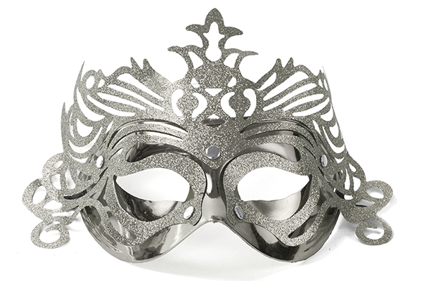 MASCHERA ARGENTO "ORNAMENT"