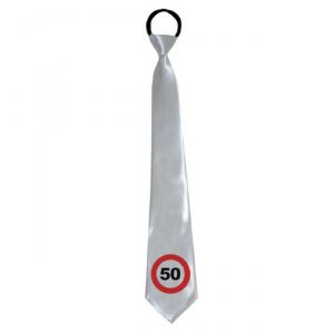 CRAVATTA  50 ANNI - TRAFFIC SIGN