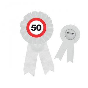 COCCARDA 50 ANNI - TRAFFIC SIGN