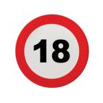 PIATTINI 18 ANNI - TRAFFIC SIGN