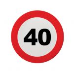 PIATTINI 40 ANNI - TRAFFIC SIGN