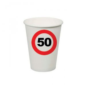 BICCHIERI 50 ANNI - TRAFFIC SIGN