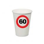 BICCHIERI 60 ANNI - TRAFFIC SIGN