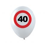 PALLONCINI 40 ANNI - TRAFFIC SIGN