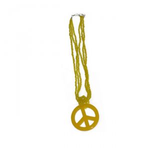 COLLANA PEACE - GIALLA