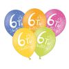 6 PALLONCINI 6° COMPLEANNO