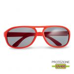 OCCHIALI AVIATOR - ROSSO