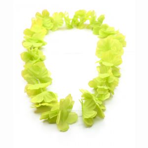 COLLANA HAWAIANA -  FLUO GIALLO