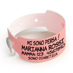 BRACCIALETTO ANTISMARRIMENTO PER BAMBINI - ROSA - 14280